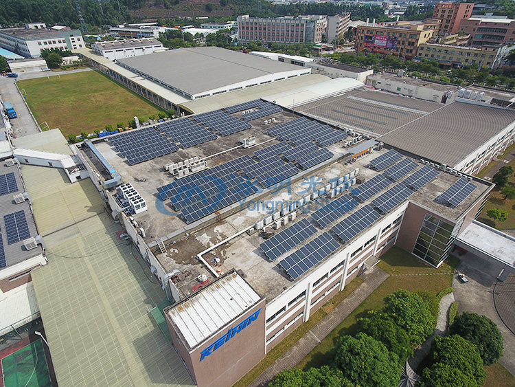 東莞京濱汽車(chē)電噴裝置有限公司840KW光伏發(fā)電項目