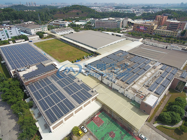 東莞京濱汽車(chē)電噴裝置有限公司840KW光伏發(fā)電項目